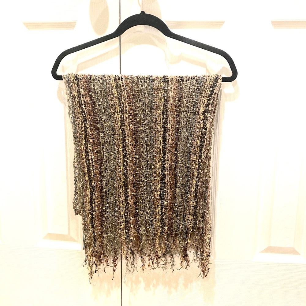 Women’s hand made multicolor scarf